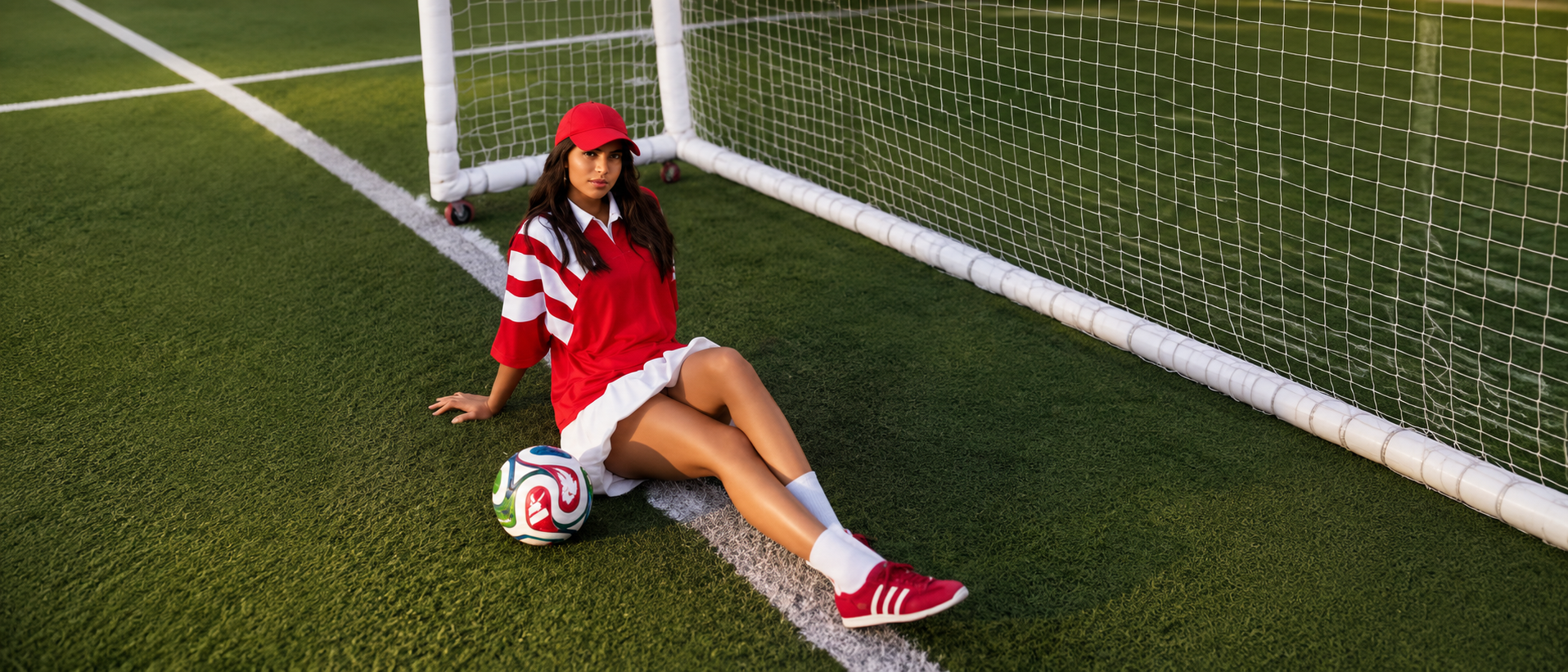 Soccer jersey banner